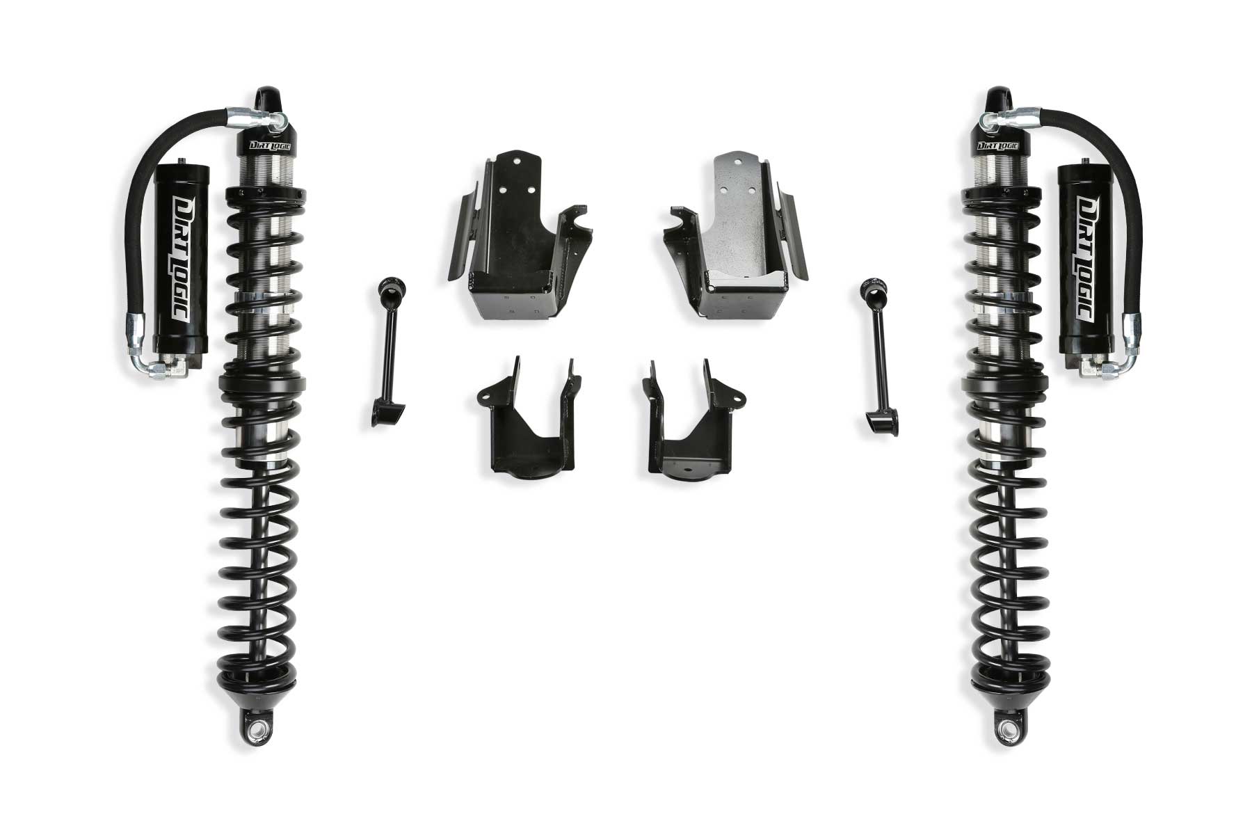 5″ Conversion Kit W/Dirt Logic 2.5 Resi Coilovers 18-up Jeep JL - Click Image to Close